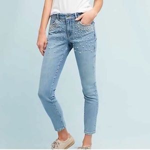 Anthropologie Pilcro and The Letterpress Script Jeans